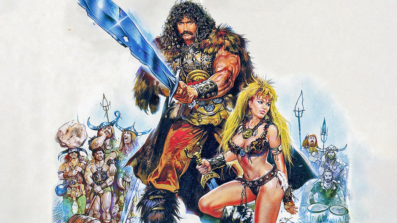 Diego Abatantuono in una scena di Attila flagello di Dio