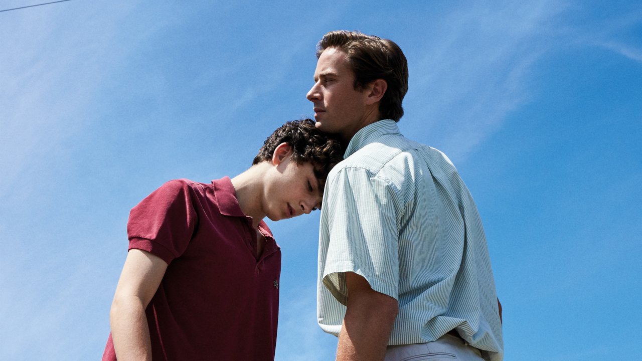 Chiamami col tuo nome: un'immagine di Timothée Chalamet e Armie Hammer