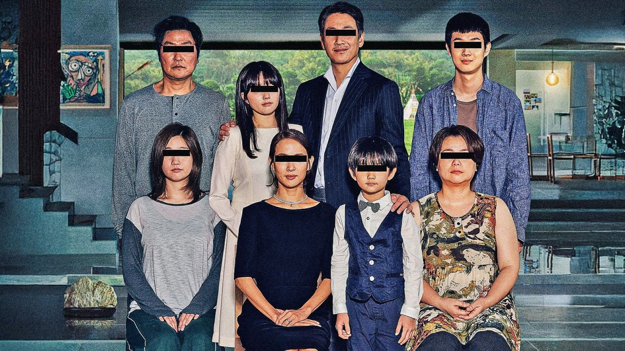 Un'immagine del film Parasite