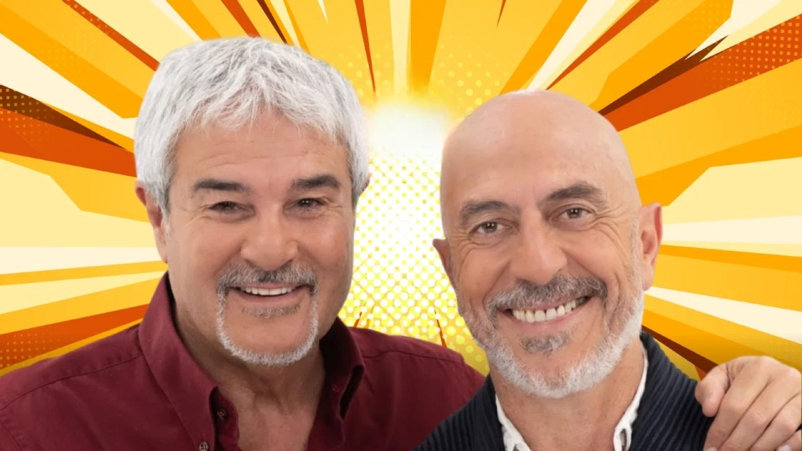 Pino Insegno e Roberto Ciufoli