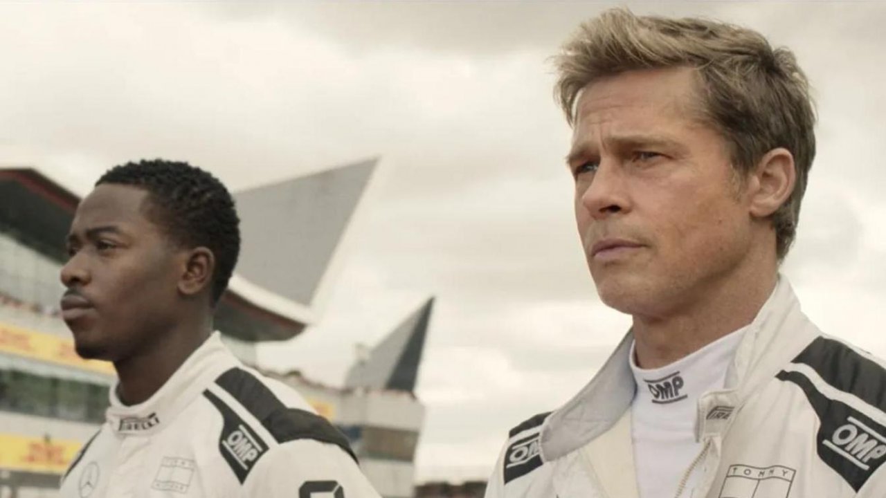 Brad Pitt e Damson Idris in F1