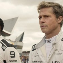 F1: Brad Pitt e Damson Idris in una scena