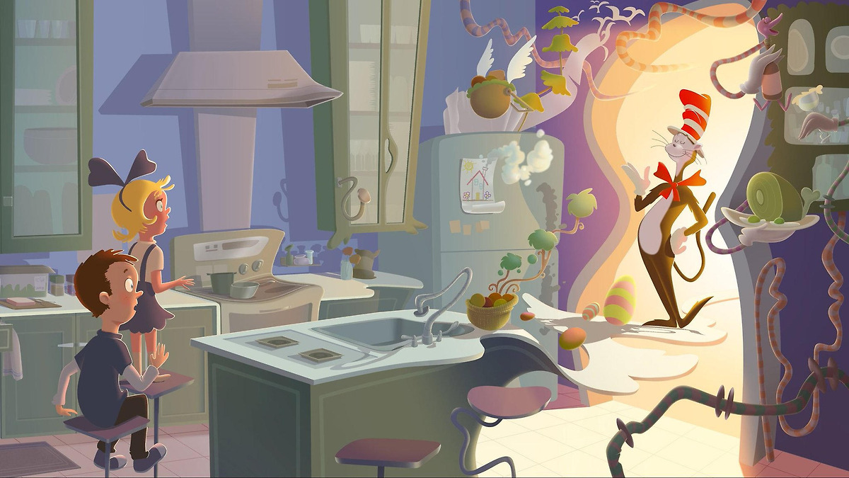 Il gatto col cappello: la poetica di Dr. Seuss in un film animato "per tutta la famiglia"