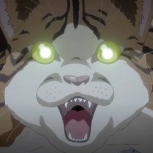 Una scena dell'anime Nyaight of the Living Cat