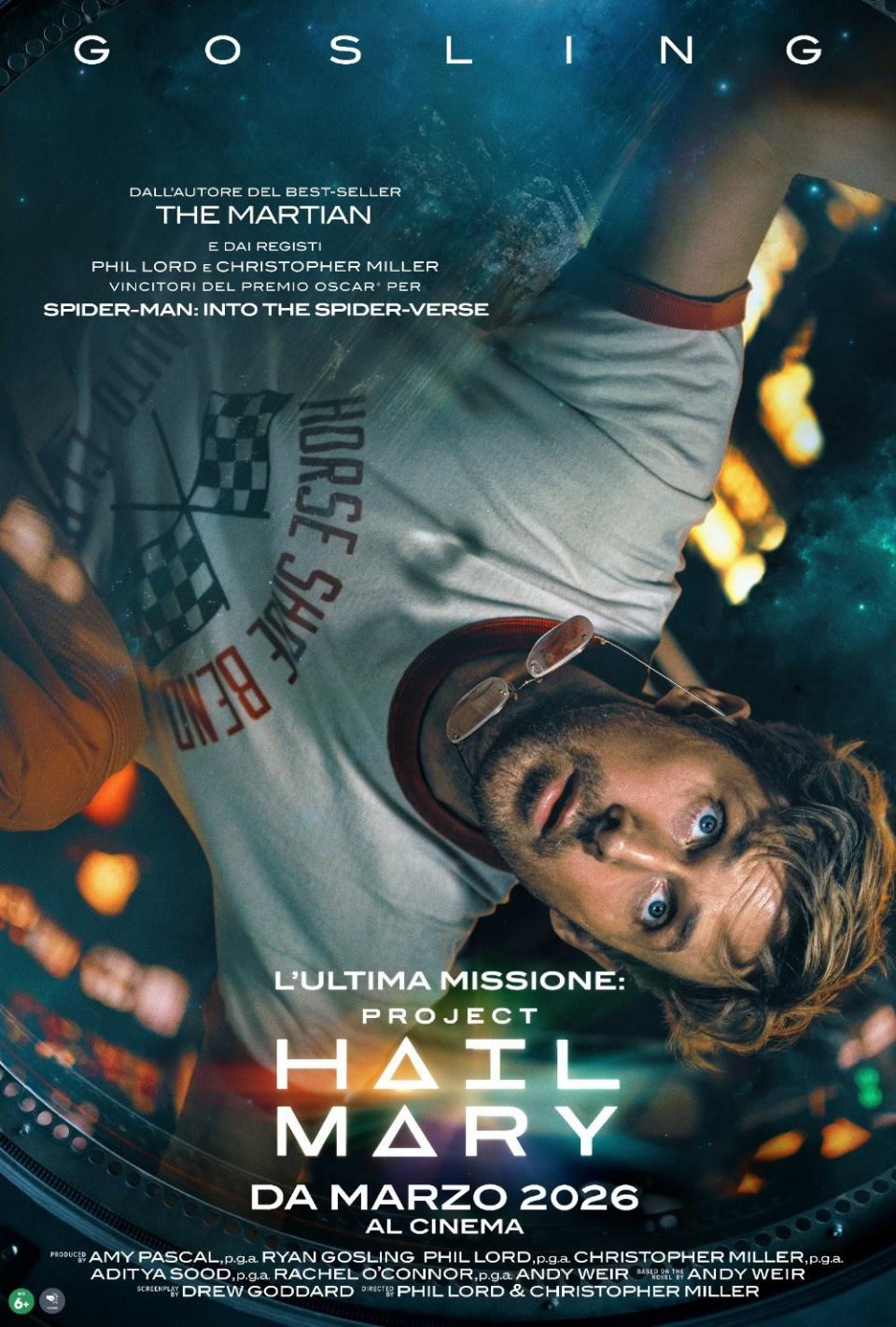 Project Hail Mary Poster Italiano