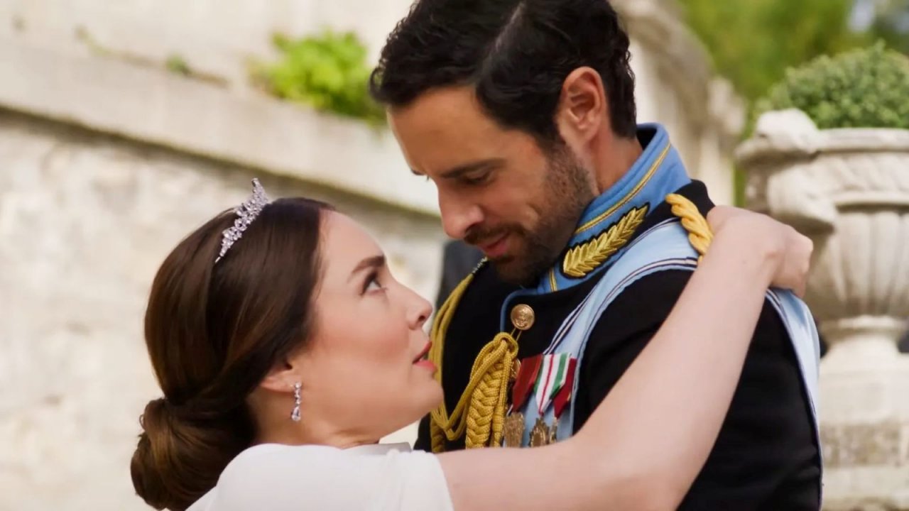 Mallory Jansen e Charlie Carric, protagonisti di Un amore regale