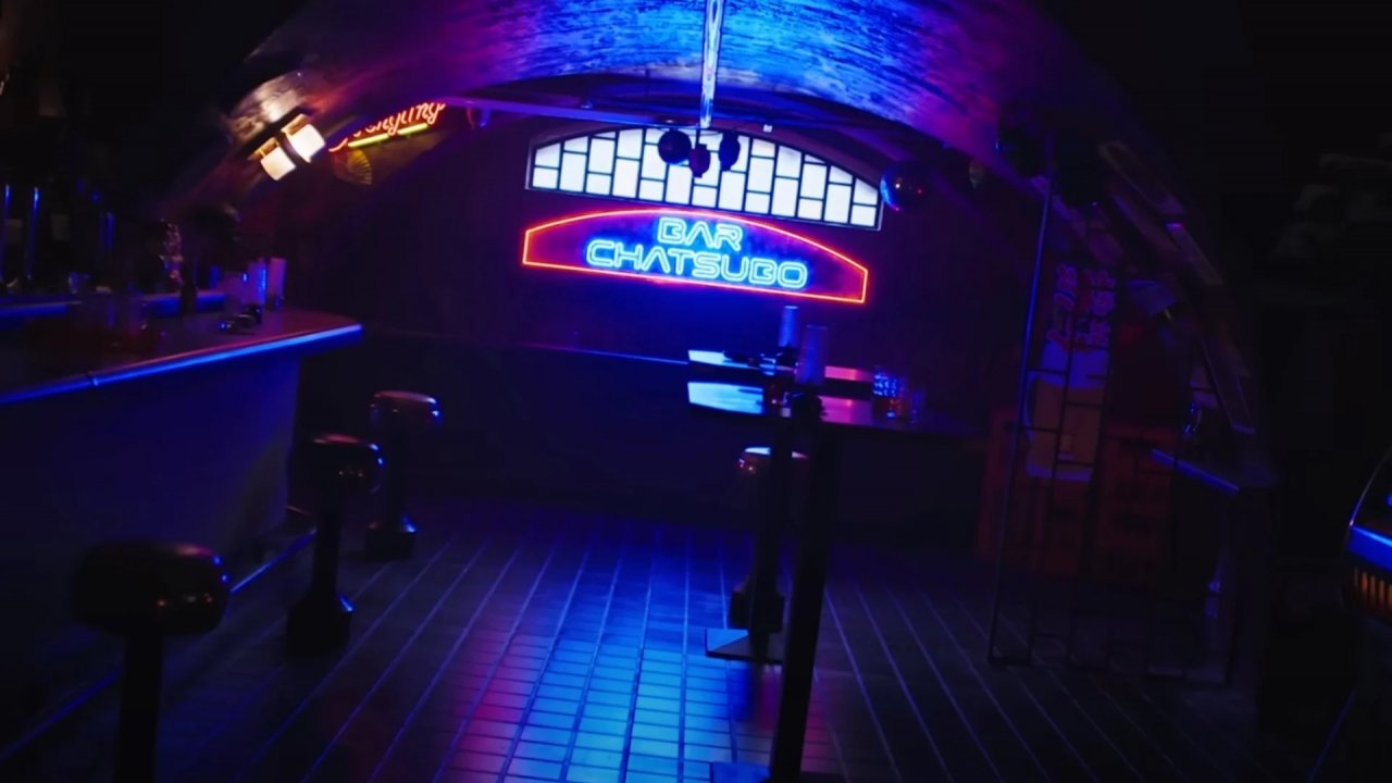 Una scena di Neuromancer