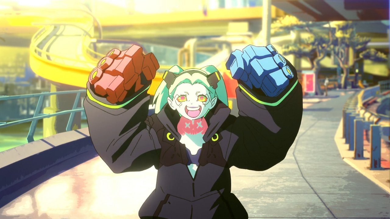 Una scena di Cyberpunk: Edgerunnerr