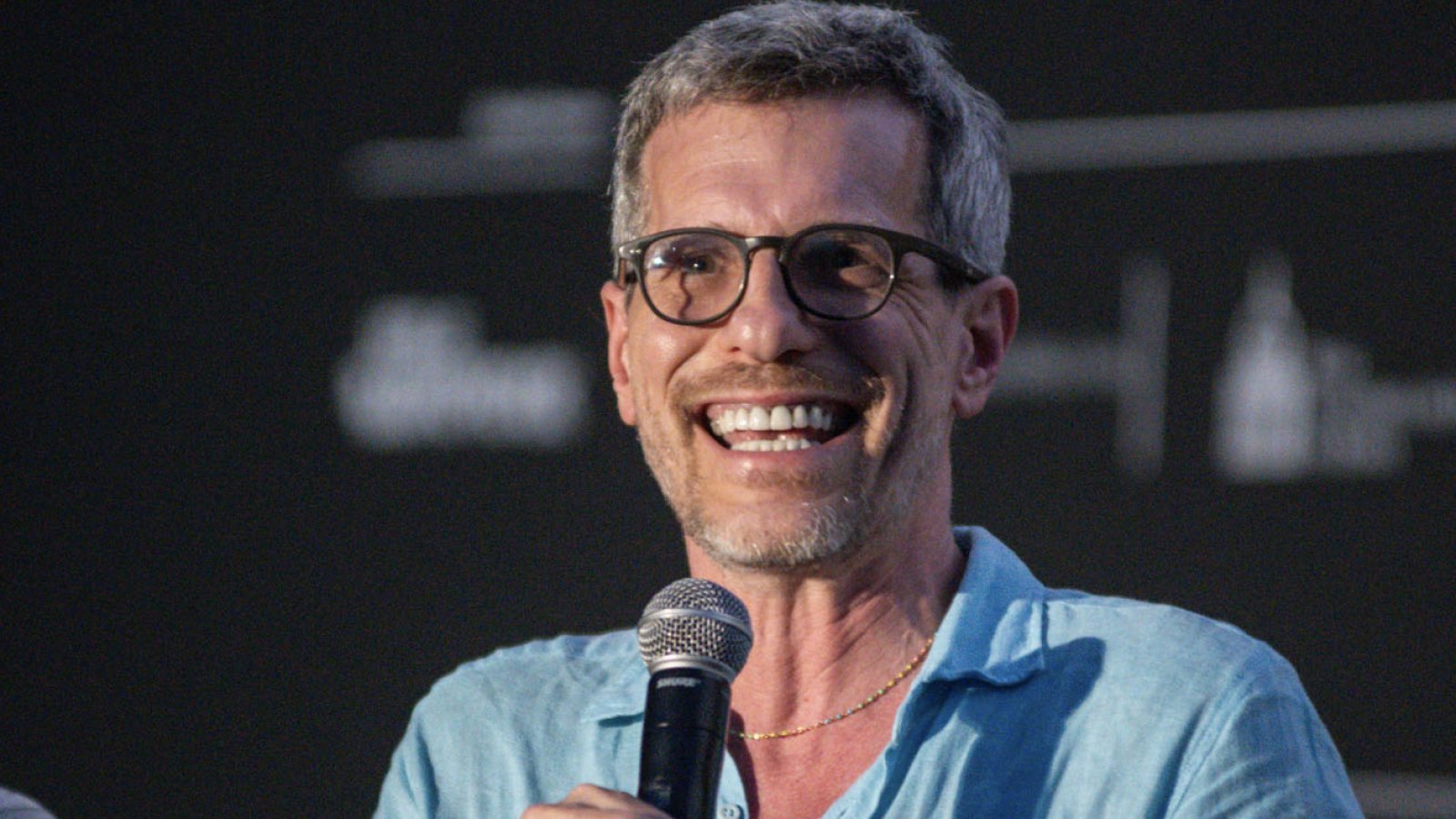 Brian Selznick a Il Cinema in Piazza. Foto di Claudia Rolando