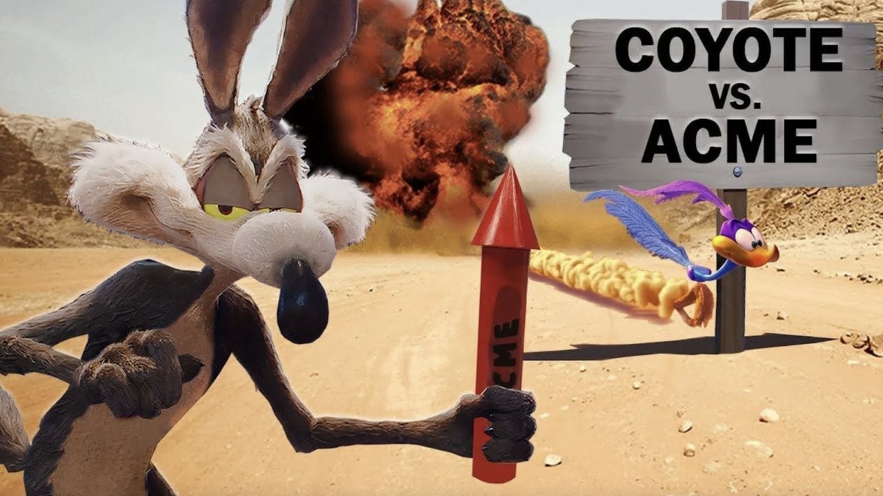 Una scena di Coyote vs. Acme