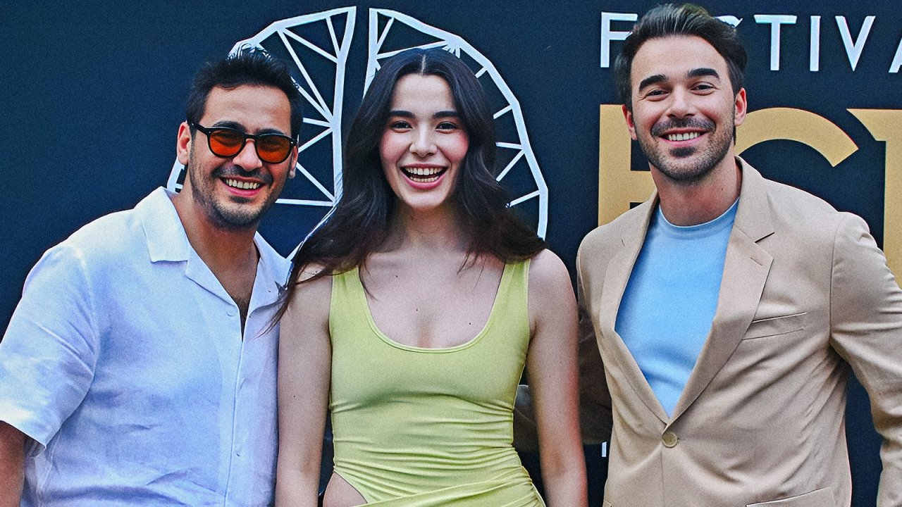 Yusuf Çim, Feyza Sevil Güngör e Caner Şahin al BCT Festival di Benevento.