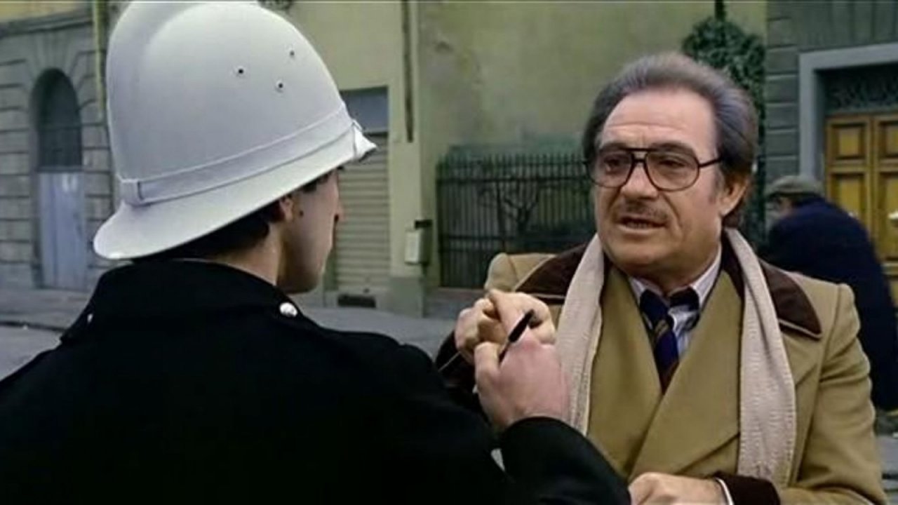 Ugo Tognazzi in una scena di Amici miei