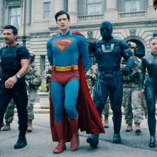 Superman: David Corenswet, Frank Grillo in una scena
