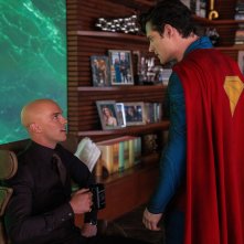 Superman: David Corenswet e Nicholas Hoult in una sequenza