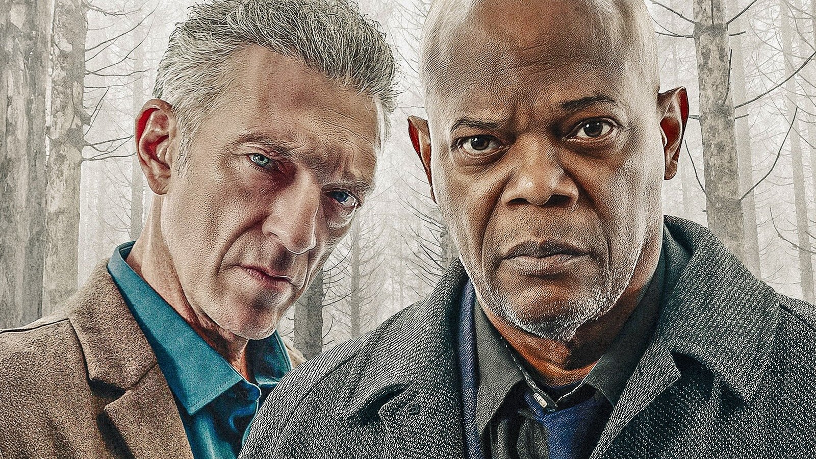 Vincent Cassel e Samuel L. Jackson in Damaged