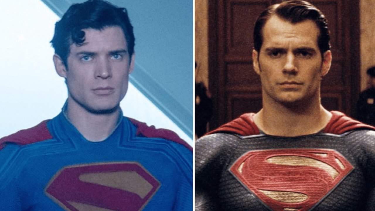 Superman: David Corenswet e Henry Cavill