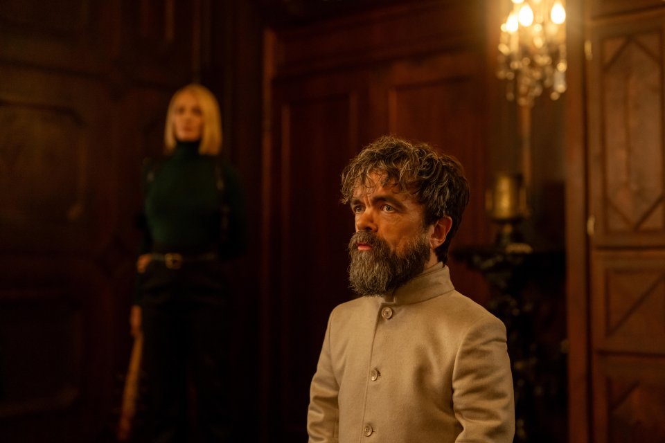 Dexter Uma Thurman Peter Dinklage Scena Serie Tv Paramount Plus