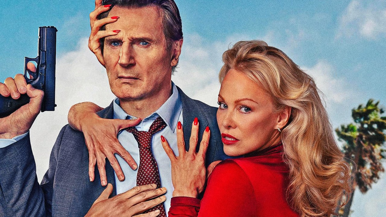 Pamela Anderson e Liam Neeson nel nuovo Una pallottola spuntata