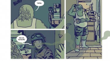 Una Notte Da Rider Vignette Fumetto