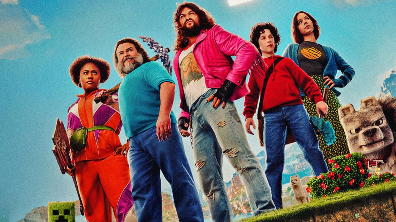 Alcuni dei protagonisti di Un film Minecraft