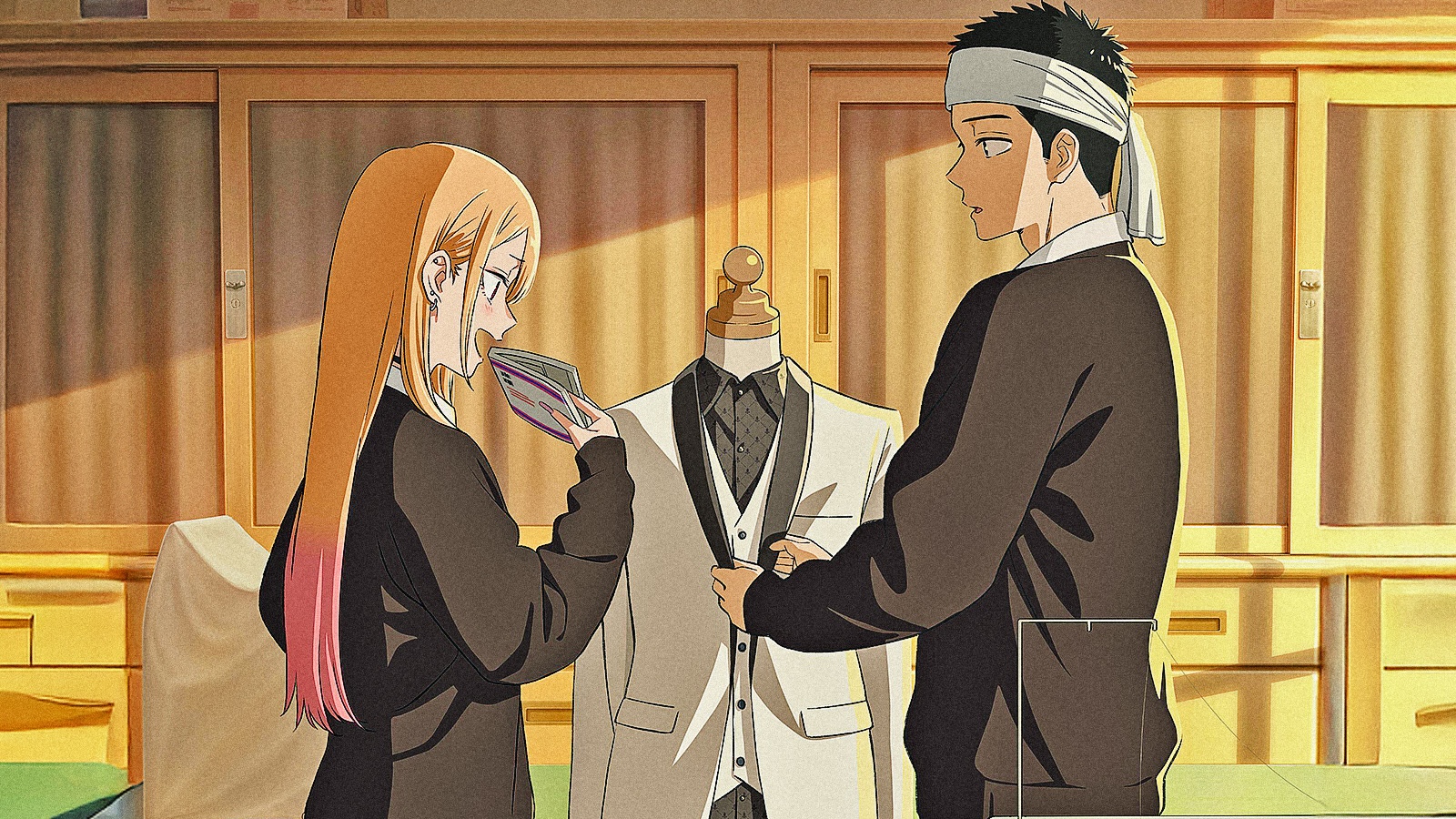 Una scena di My Dress-Up Darling