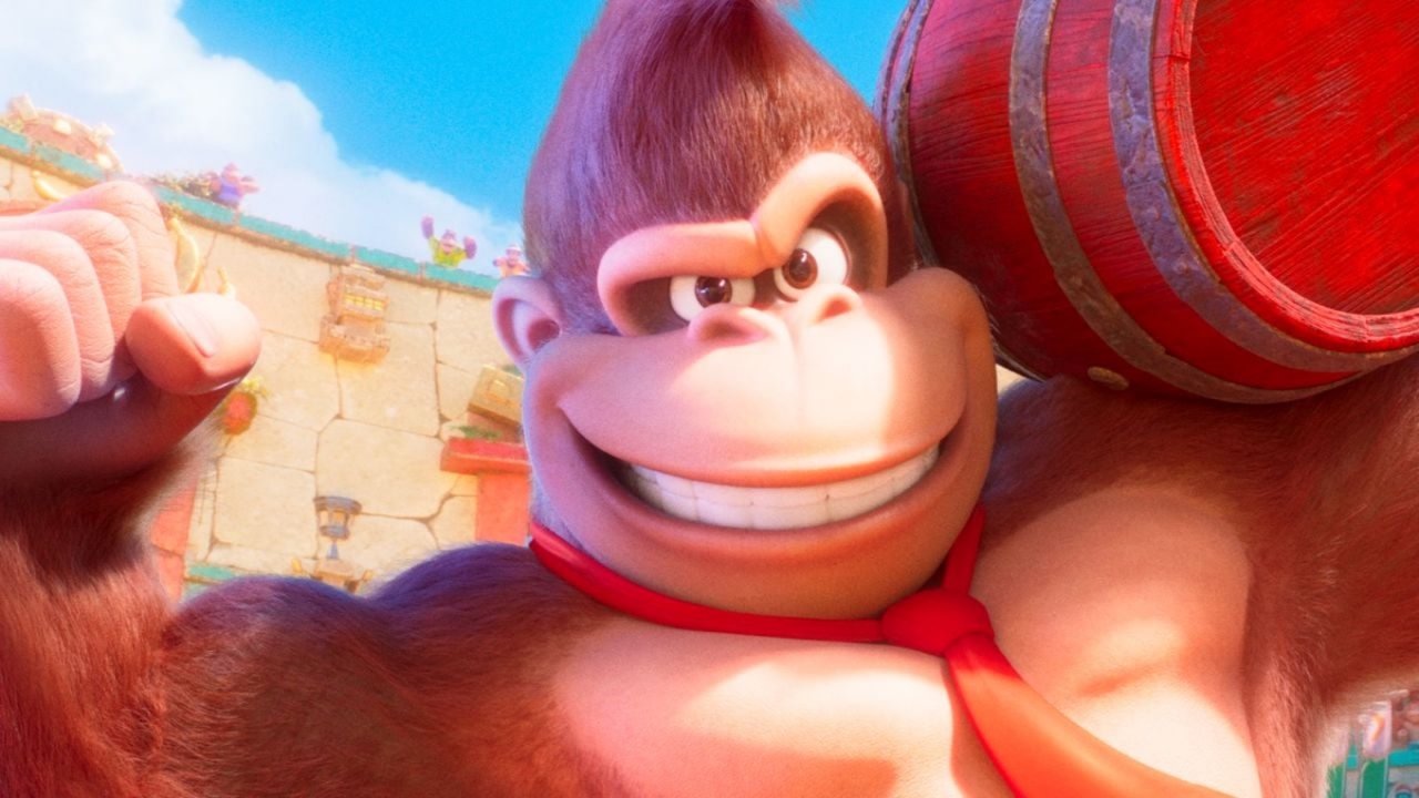 Donkey Kong in una scena di Super Mario Bros. - Il film