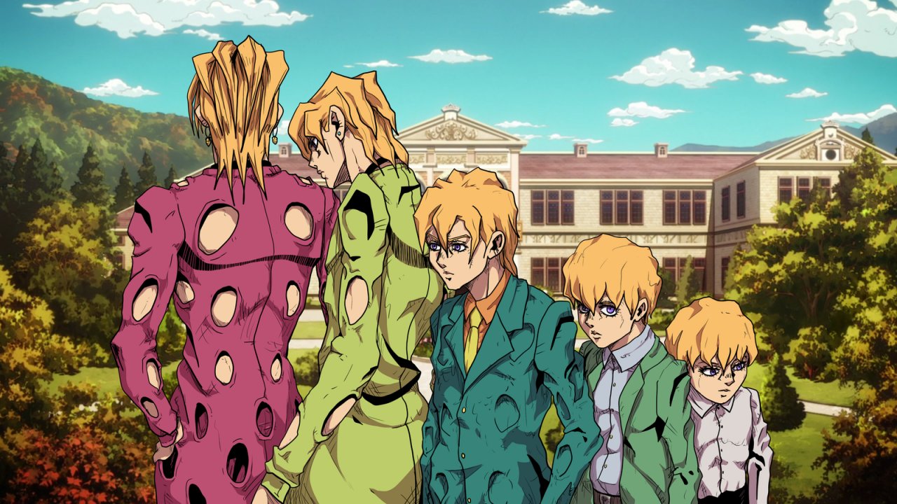 Una foto di Le Bizzarre Avventure di JoJo con Pannacotta Fugo