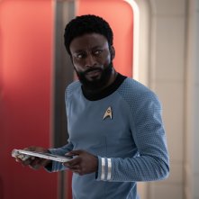 Star Trek: Strange New Worlds, una scena della serie