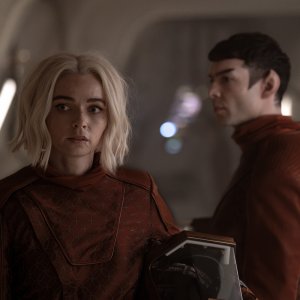 Star Trek: Strange New Worlds, una scena della serie