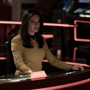 Star Trek: Strange New Worlds, una scena della serie