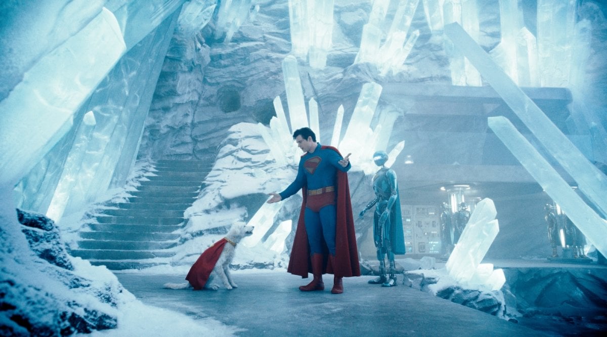 Superman: la Fortezza della Solitudine ha richiesto sei mesi di progettazione e 16 settimane di lavorazione Superman: la Fortezza della Solitudine ha richiesto sei mesi di progettazione e 16 settimane di lavorazione