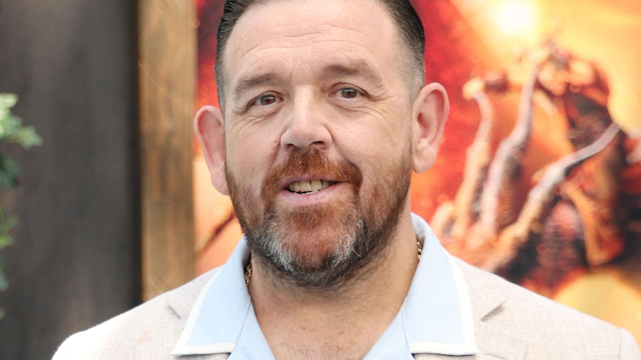 Primo piano di Nick Frost