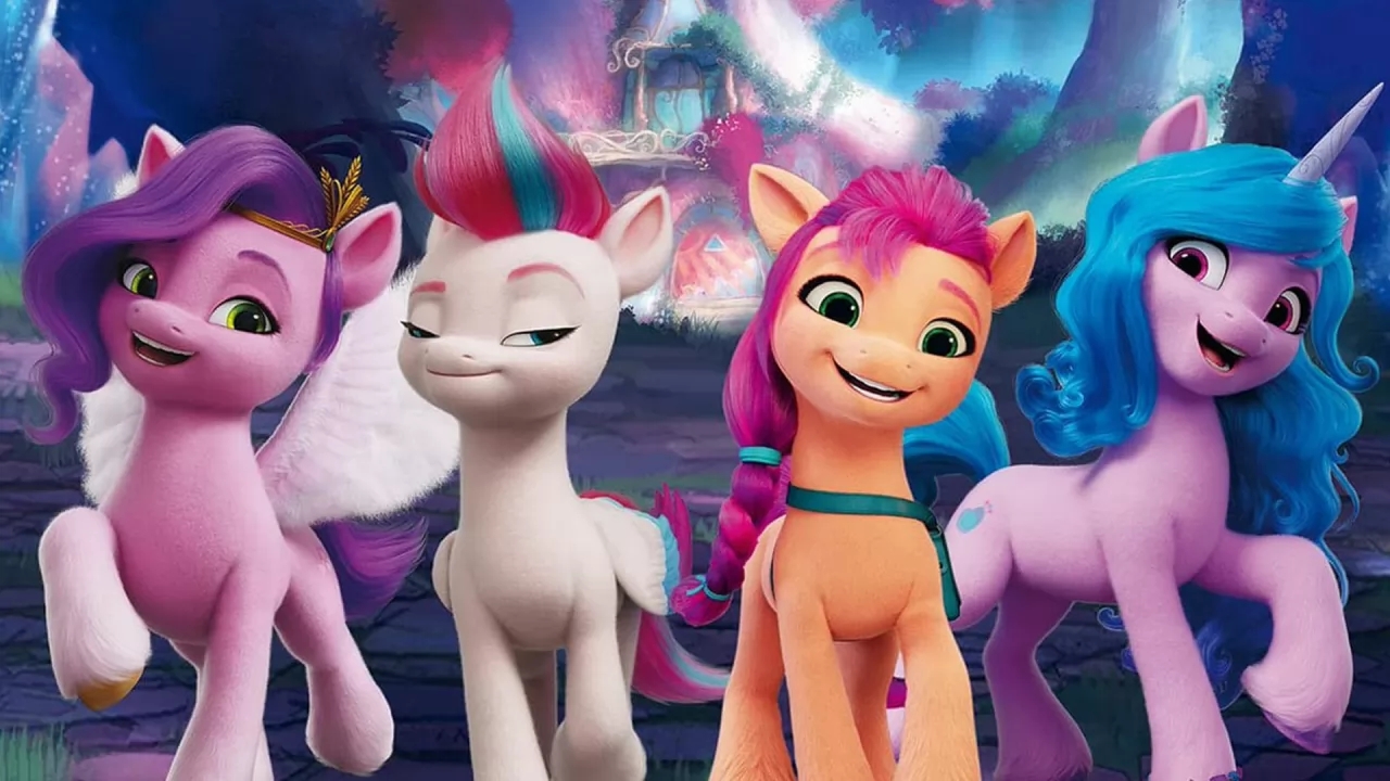 Un'immagine della serie My Little Pony