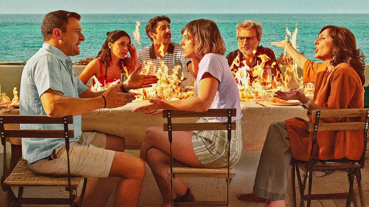 Emma Vilasarau fa il dito medio