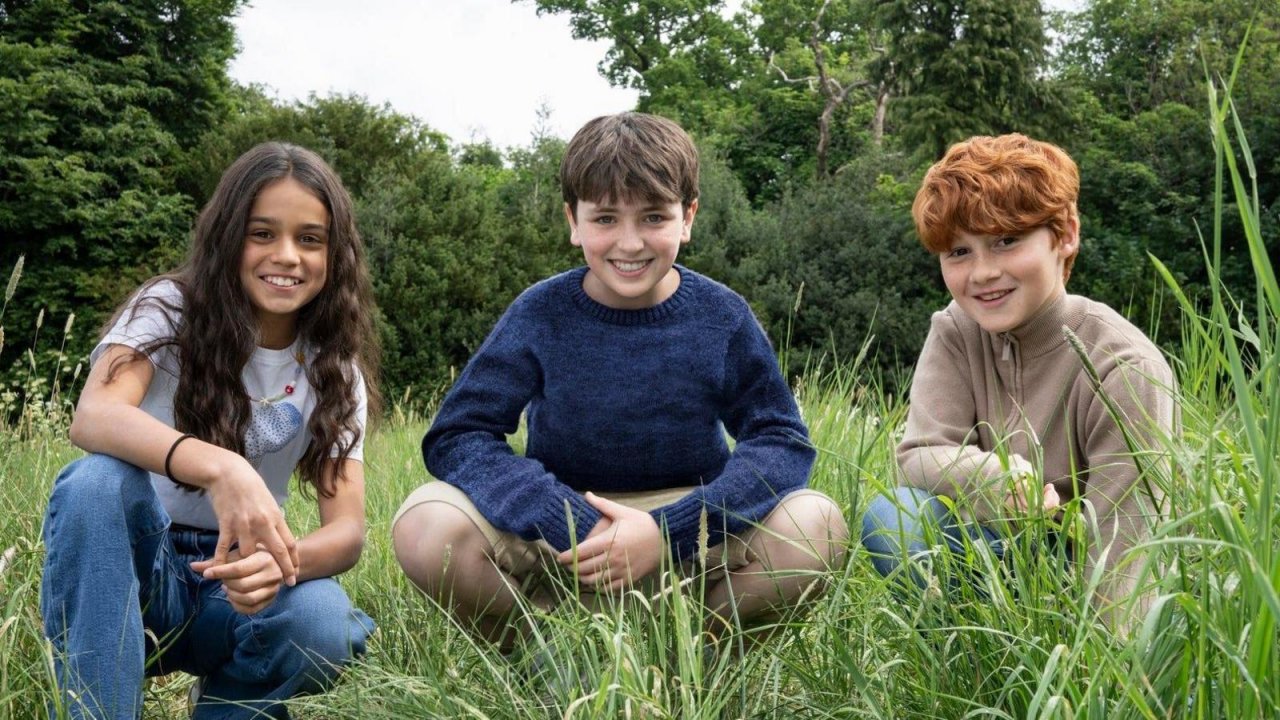 Una foto coi protagonisti della serie di Harry Potter