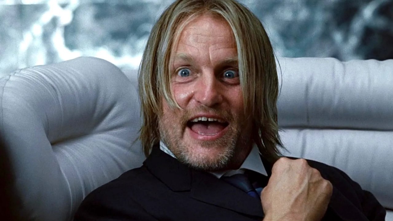 Woody Harrelson nei panni di Haymitch