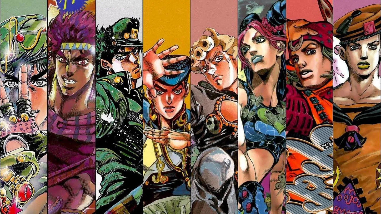 I personaggi di Le bizzarre avventure di Jojo