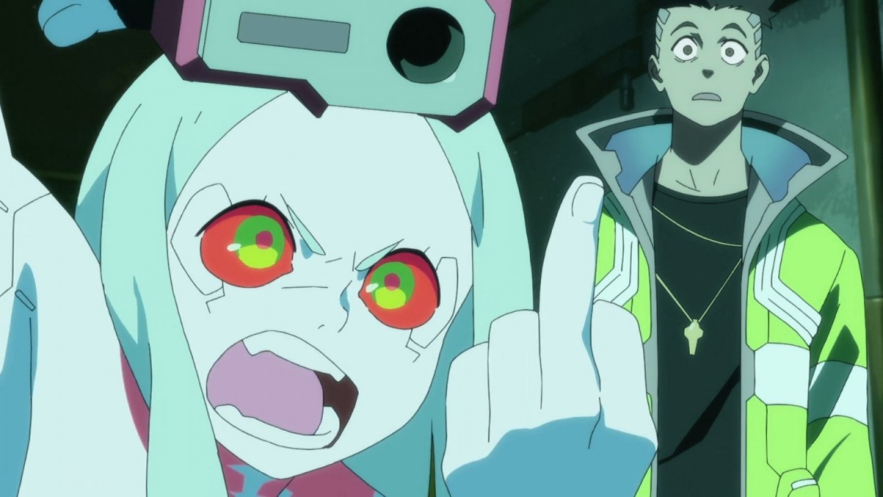 Una scena di Cyberpunk: Edgerunners