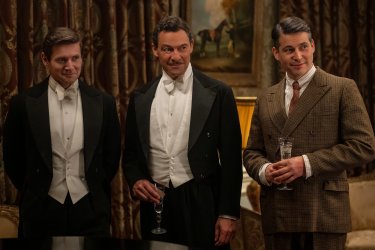 Downton Abbey Il Gran Finale Allen Leech Dominic West Robert James Collier Scena Film Cinema