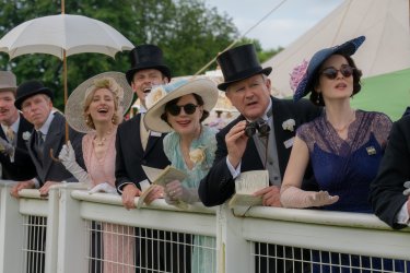 Downton Abbey Scena Gruppo Film Cinema