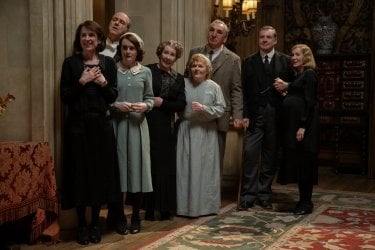 Downton Abbey Scena Gruppo Staff Film Cinema