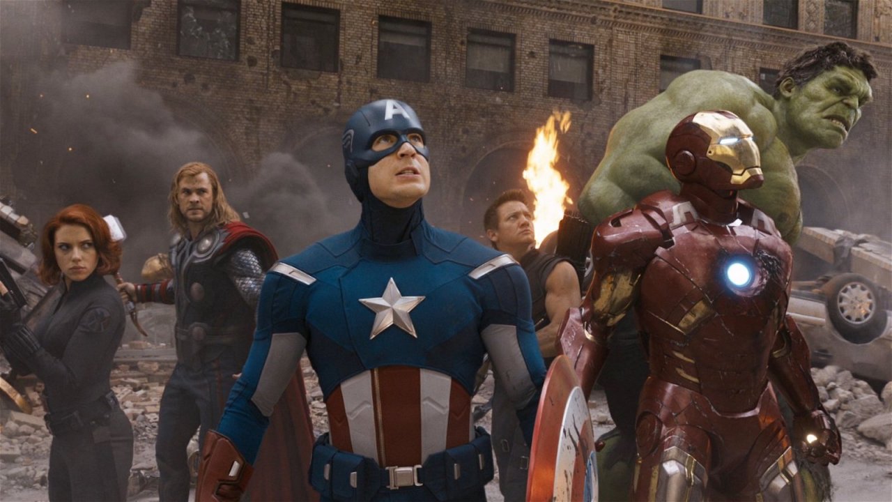 The Avengers: una scena iconica del film
