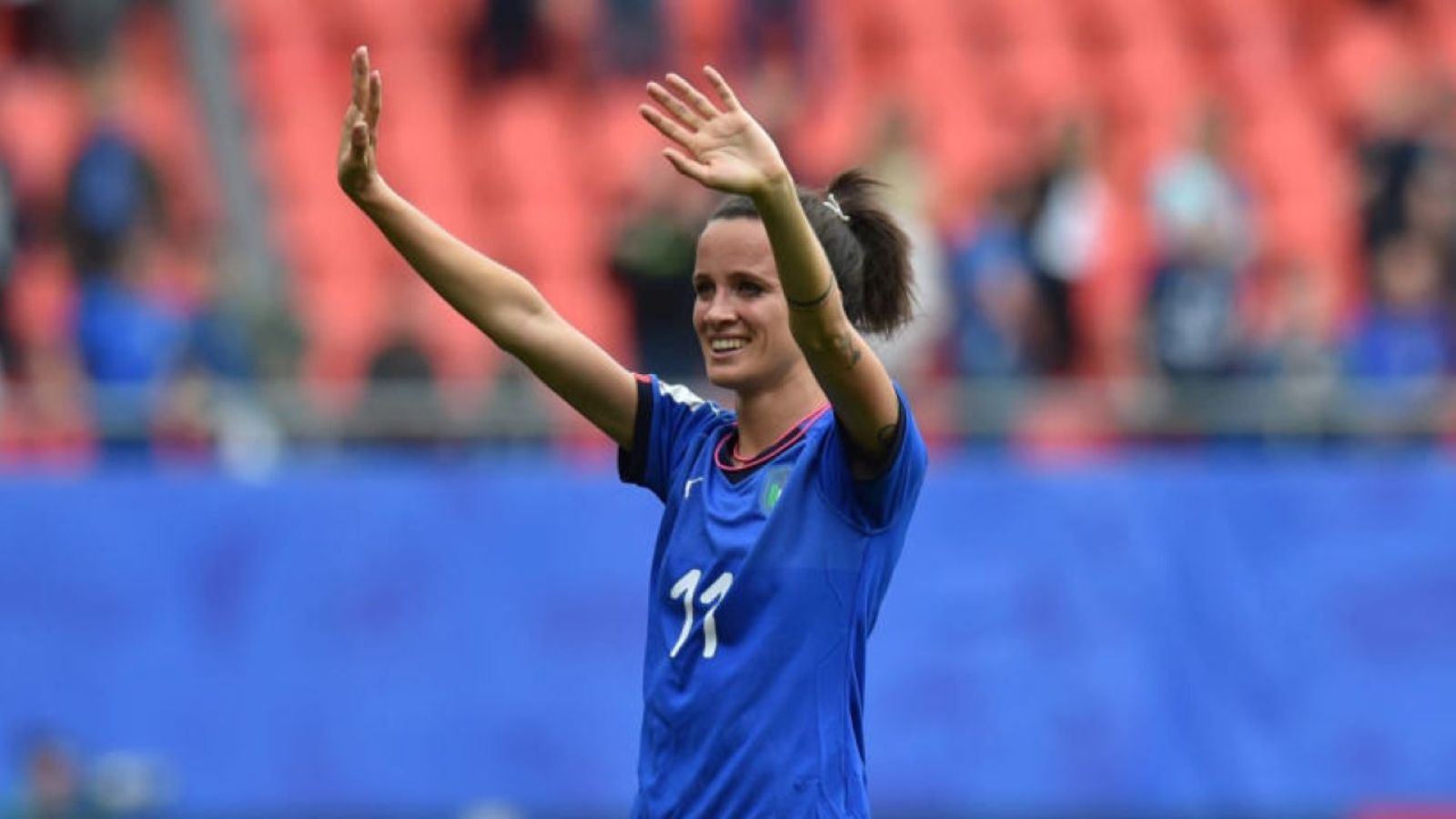 La calciatrice azzurra Barbara Bonansea