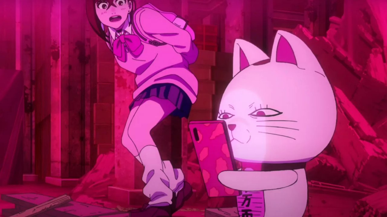 Una scena di Dandadan