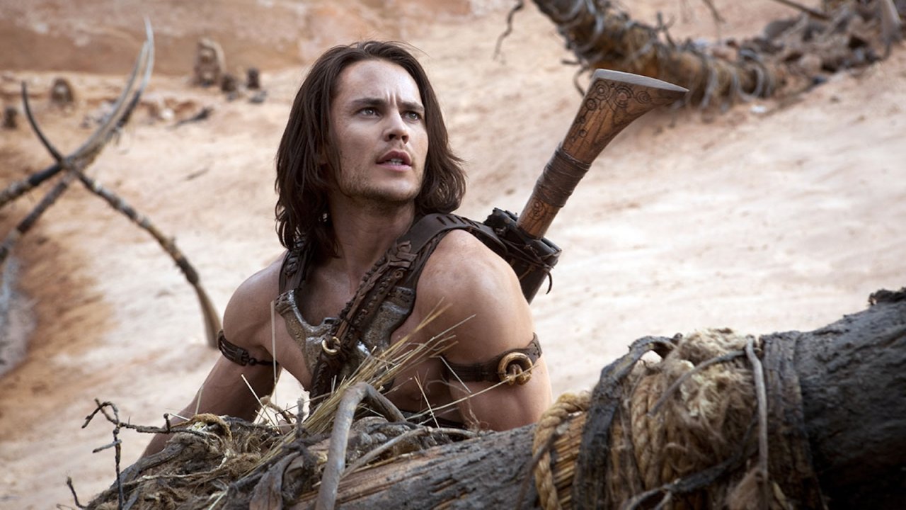 John Carter: Taylor Kitsch in un'immagine del film Disney