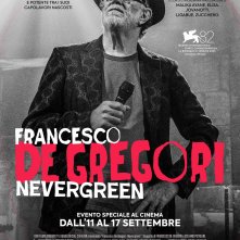 Locandina di Francesco de Gregori. Nevergreen