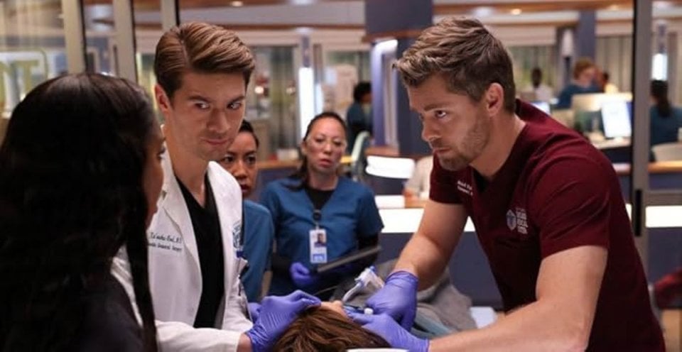 Marlyne Barrett Luke Mitchell Devin Kawaoka Chicago Med
