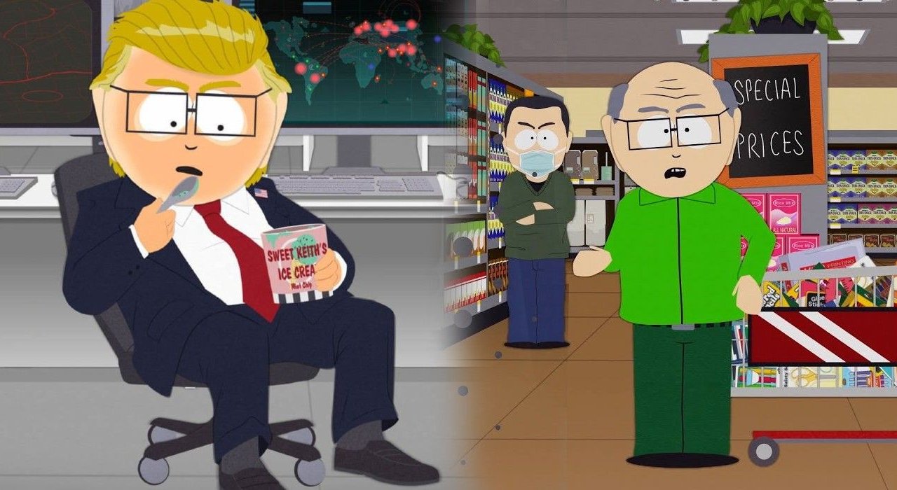 Donald Trump in un episodio della serie animata South Park