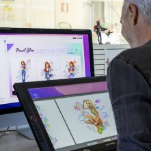 Winx Club: The Magic is Back. Sul set degli Studi Rainbow.