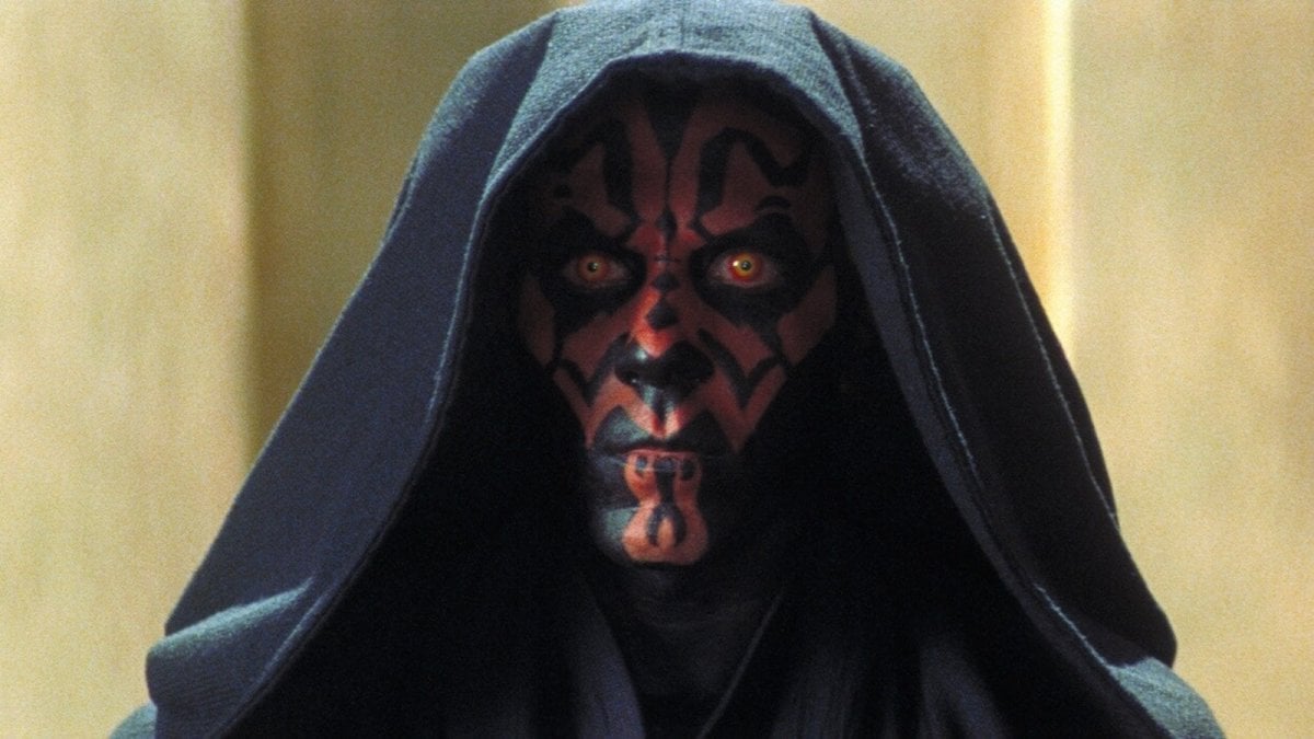 star wars darth maul con la sua iconica spada laser nella nuova foto della serie animata shadow lord